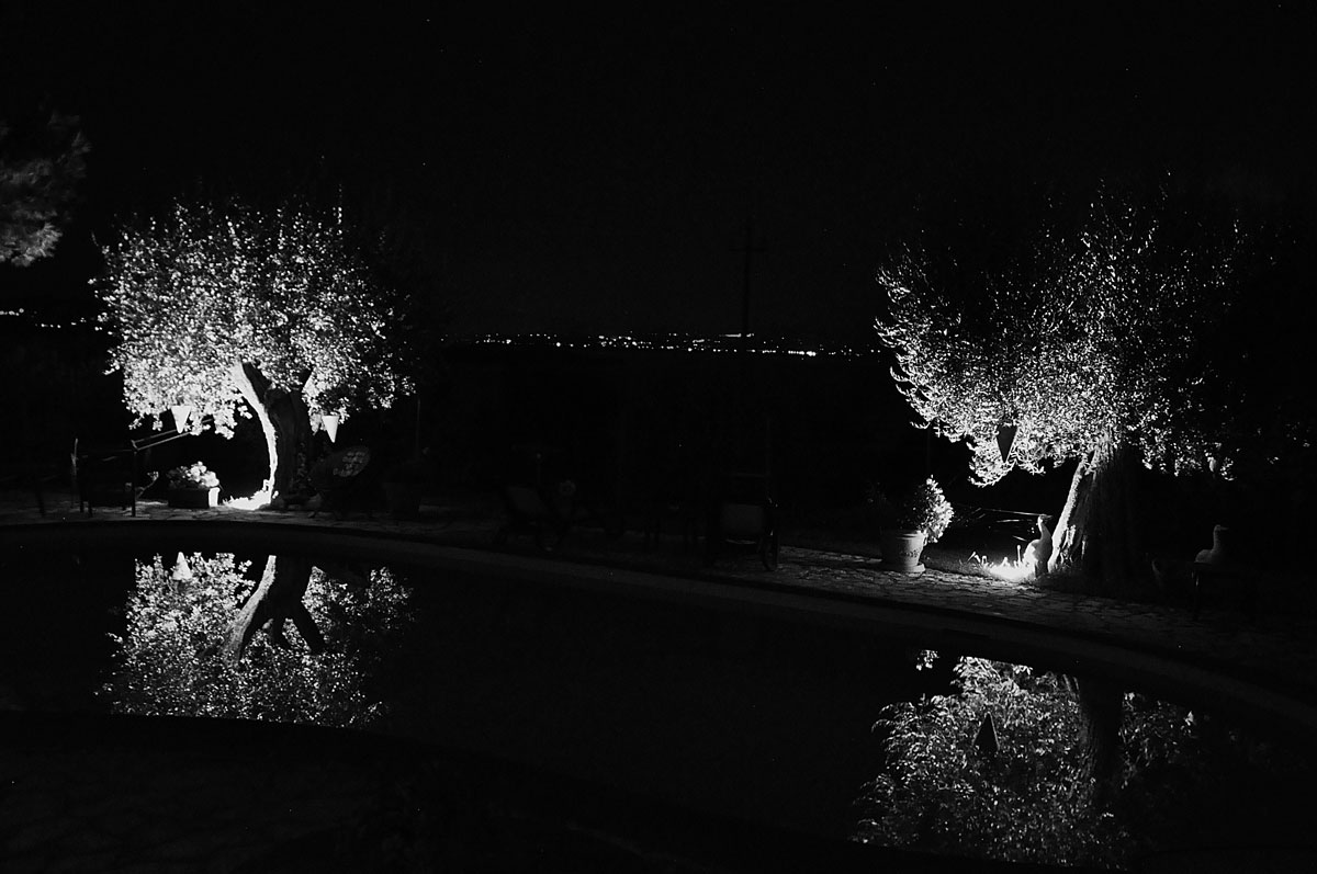 Lights in the night ...