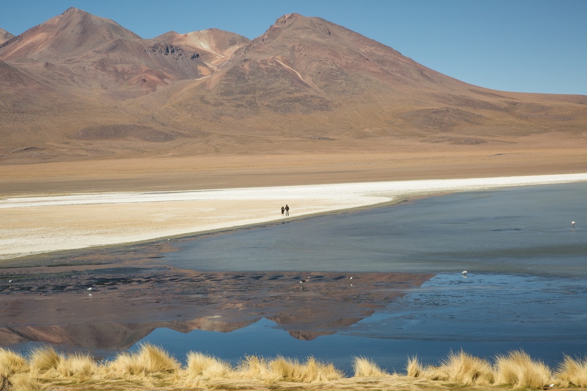 lagoon in Bolivia