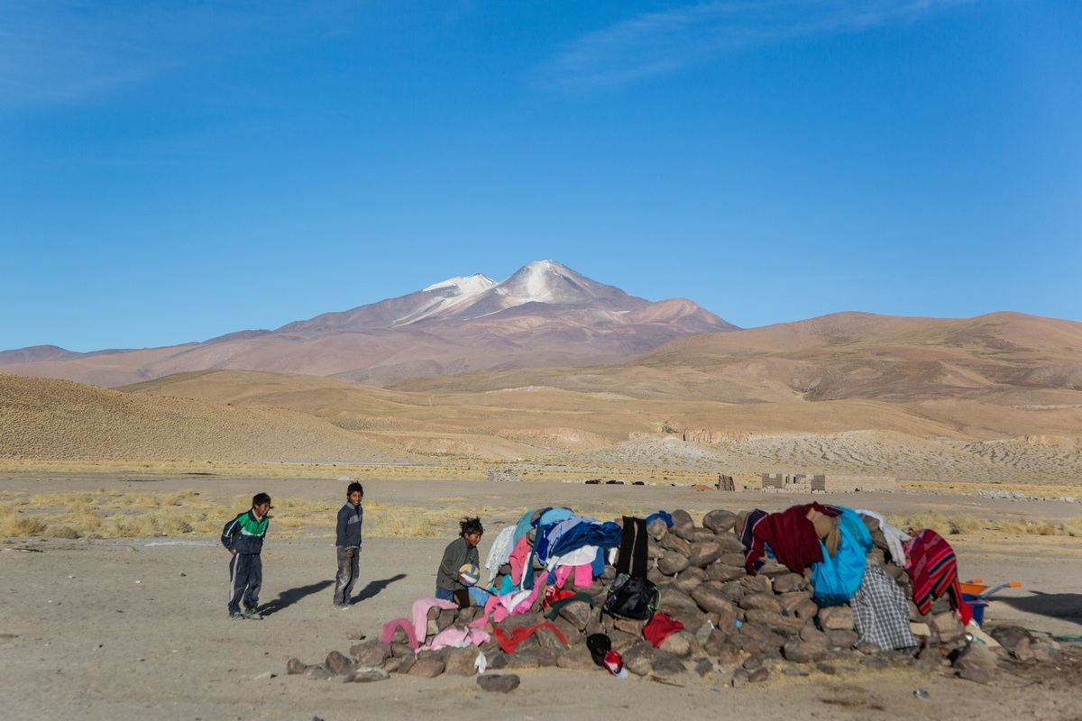 soccer is played everywhere ...