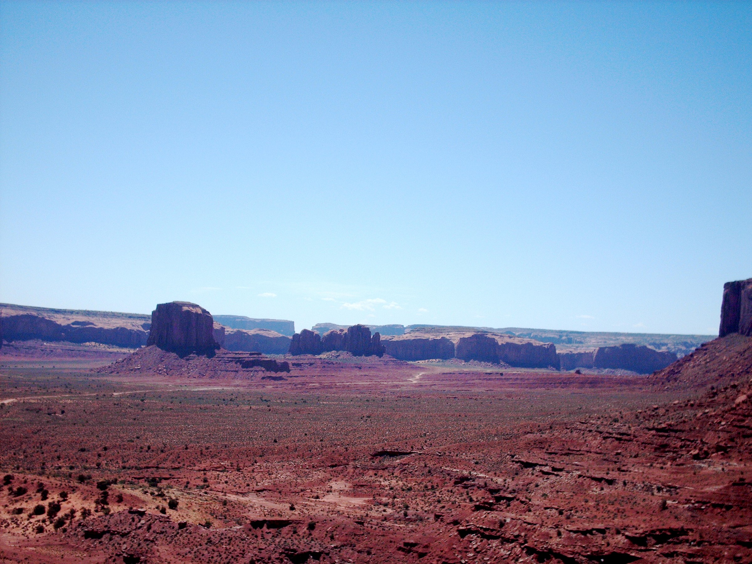 La monument Valley di John Wayne
