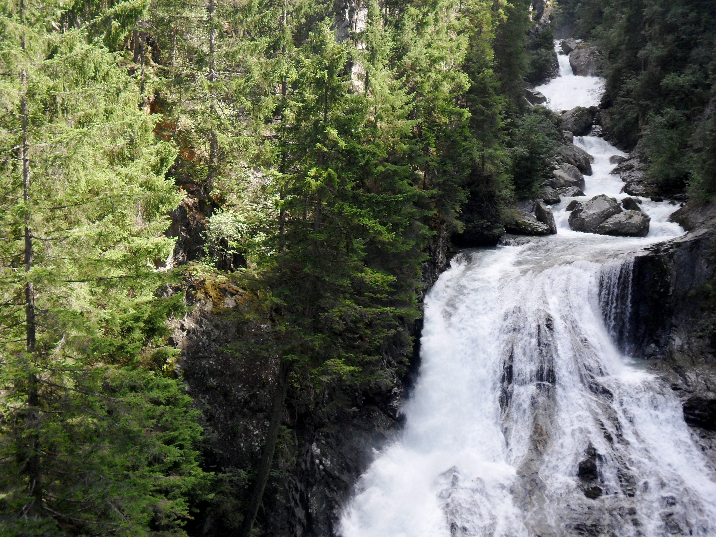 Pioggia nel lago, Alto-Adige
