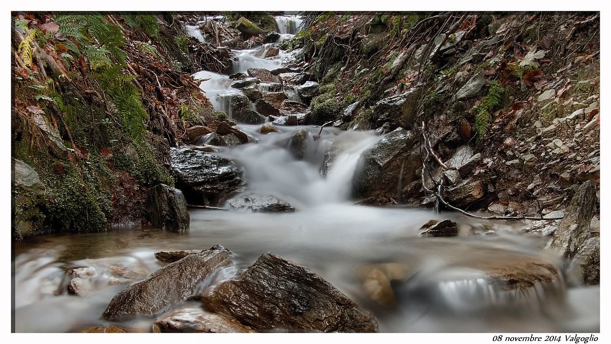 Ruscello in Valgoglio
