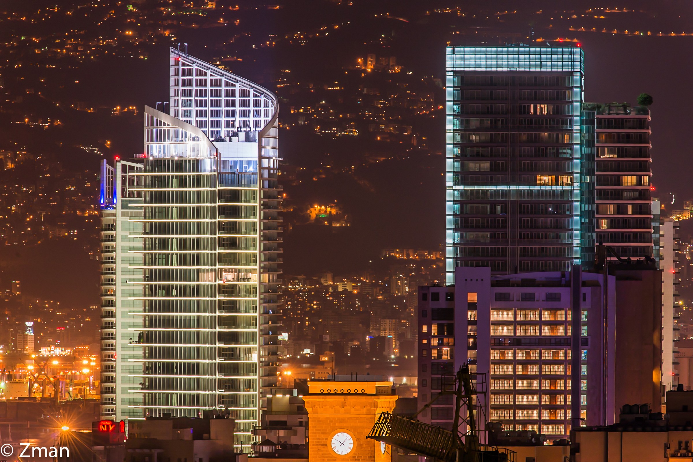 City Centre a mezzanotte
