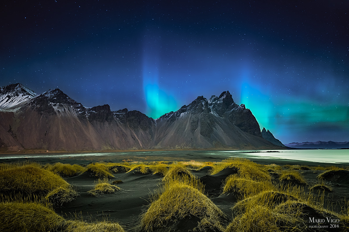 On the night of 2 Stokksnes