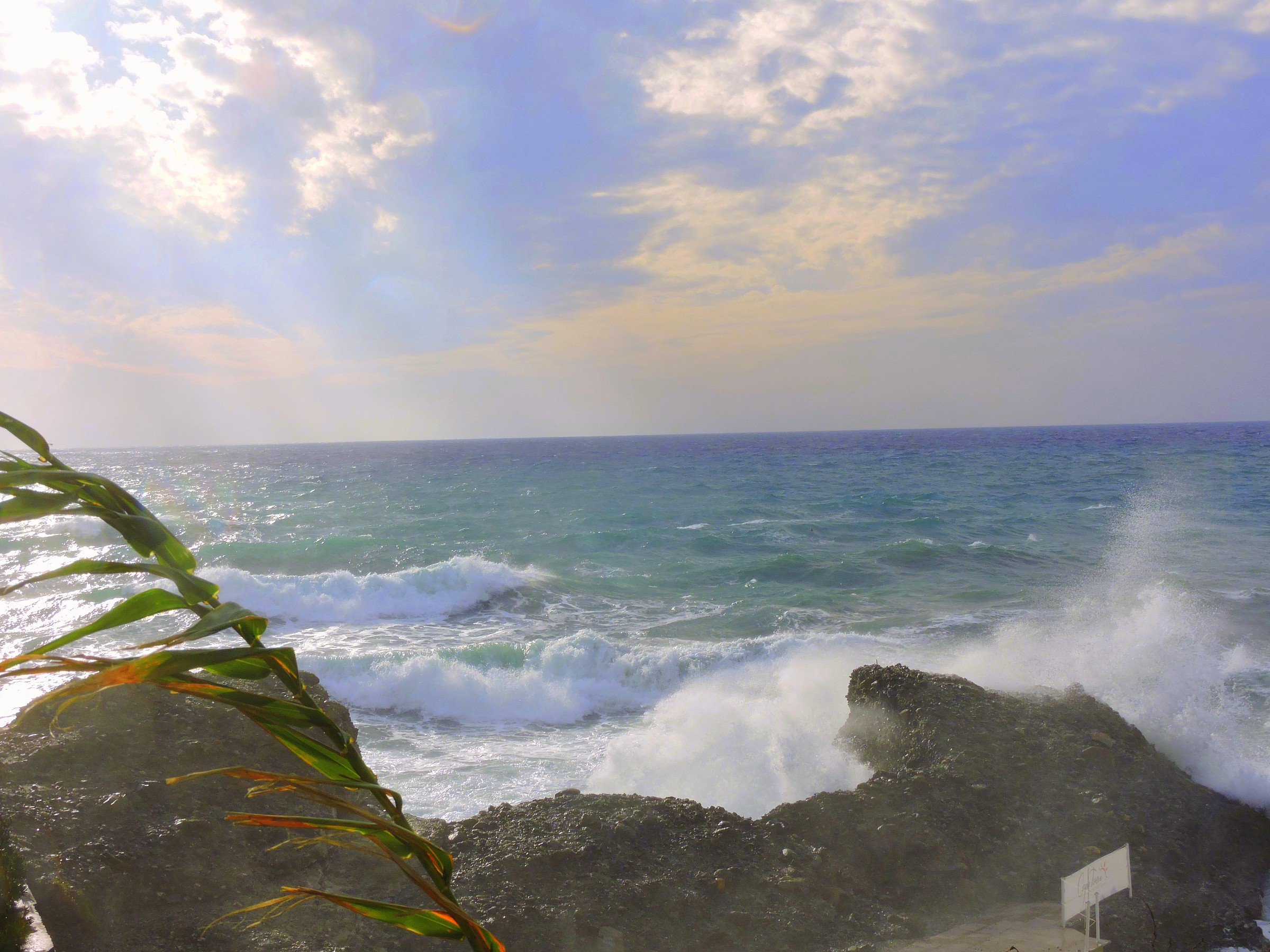 storm in Liguria