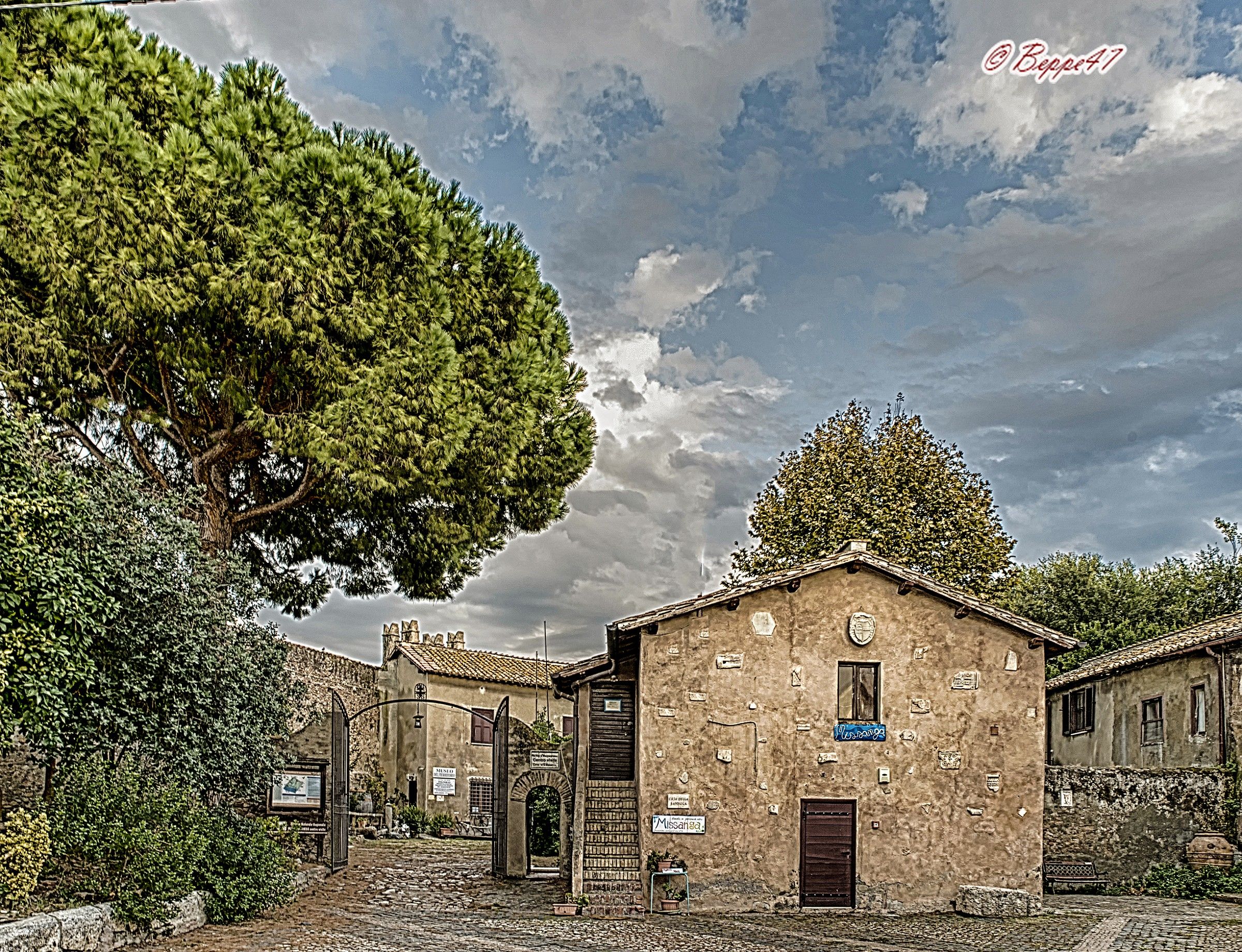 Interior Castle Santa Severa-1