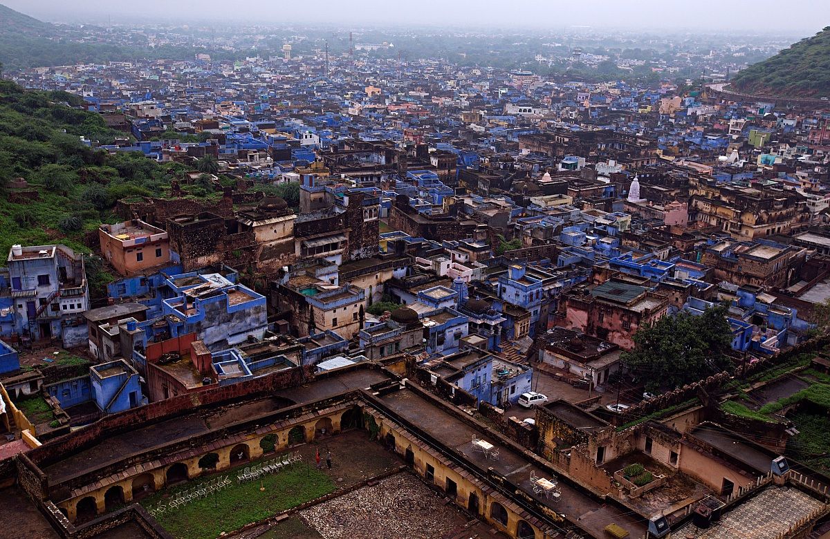 Bundi, the blue city