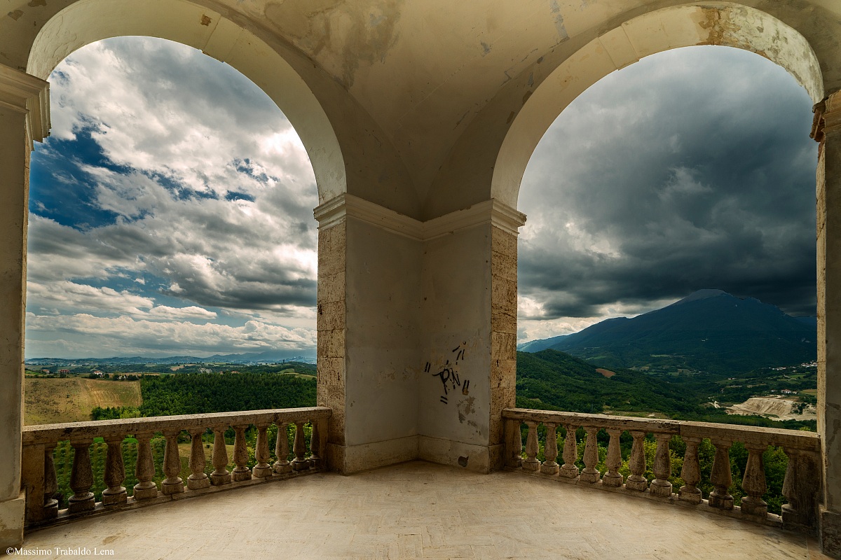 Porch in Civitella del Tronto