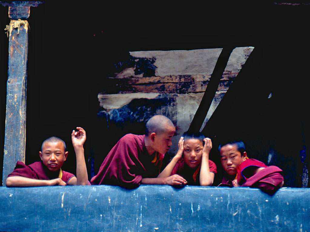 Tibetan Monks