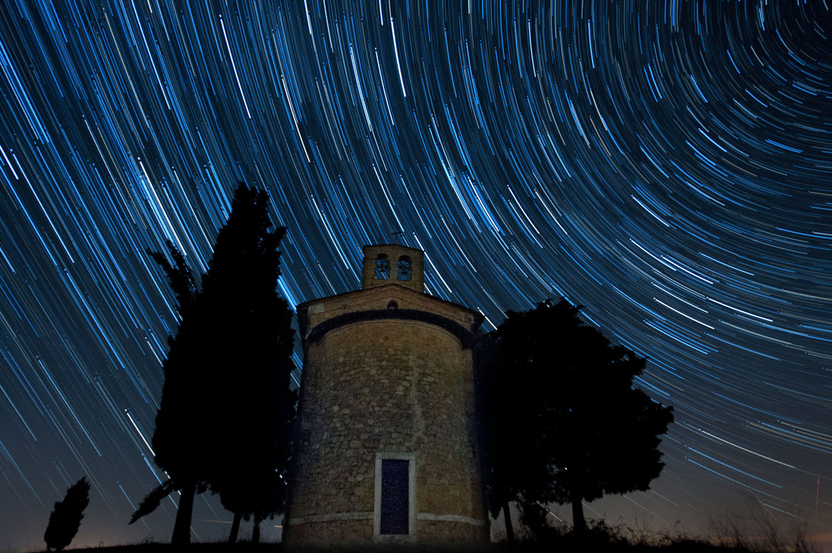 The stars of the Val d'Orcia
