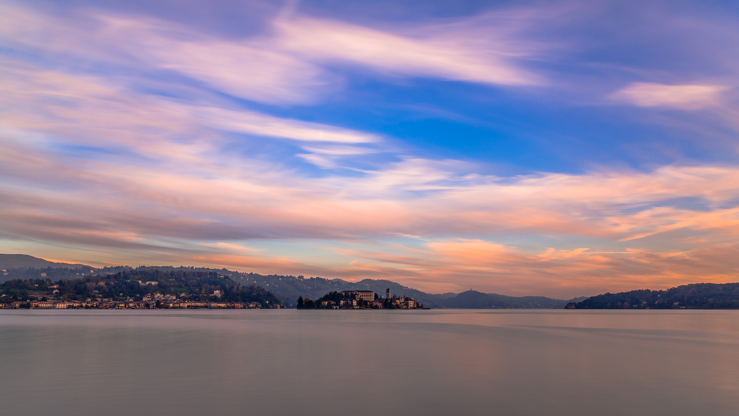 Sunset on Lake Orta
