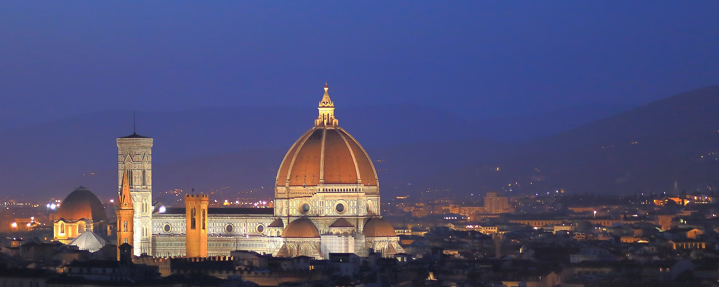 The dome at the blue hour