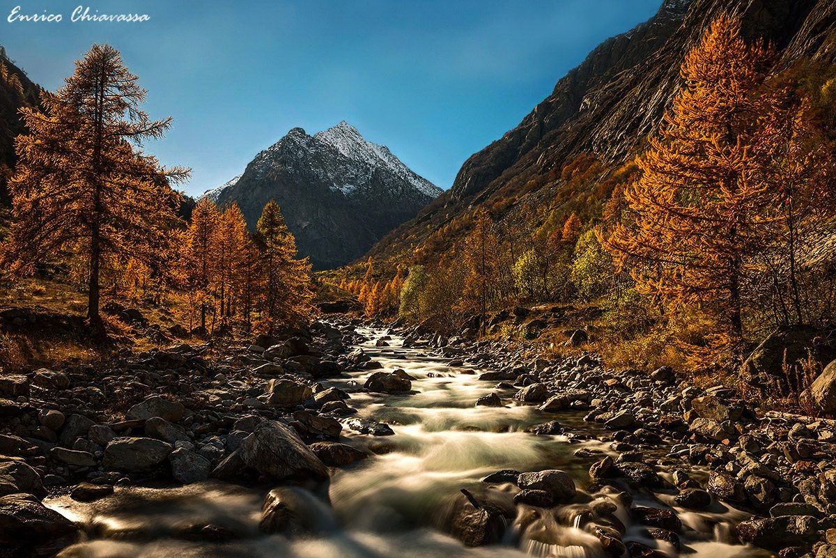 L'autunno in Val Gesso