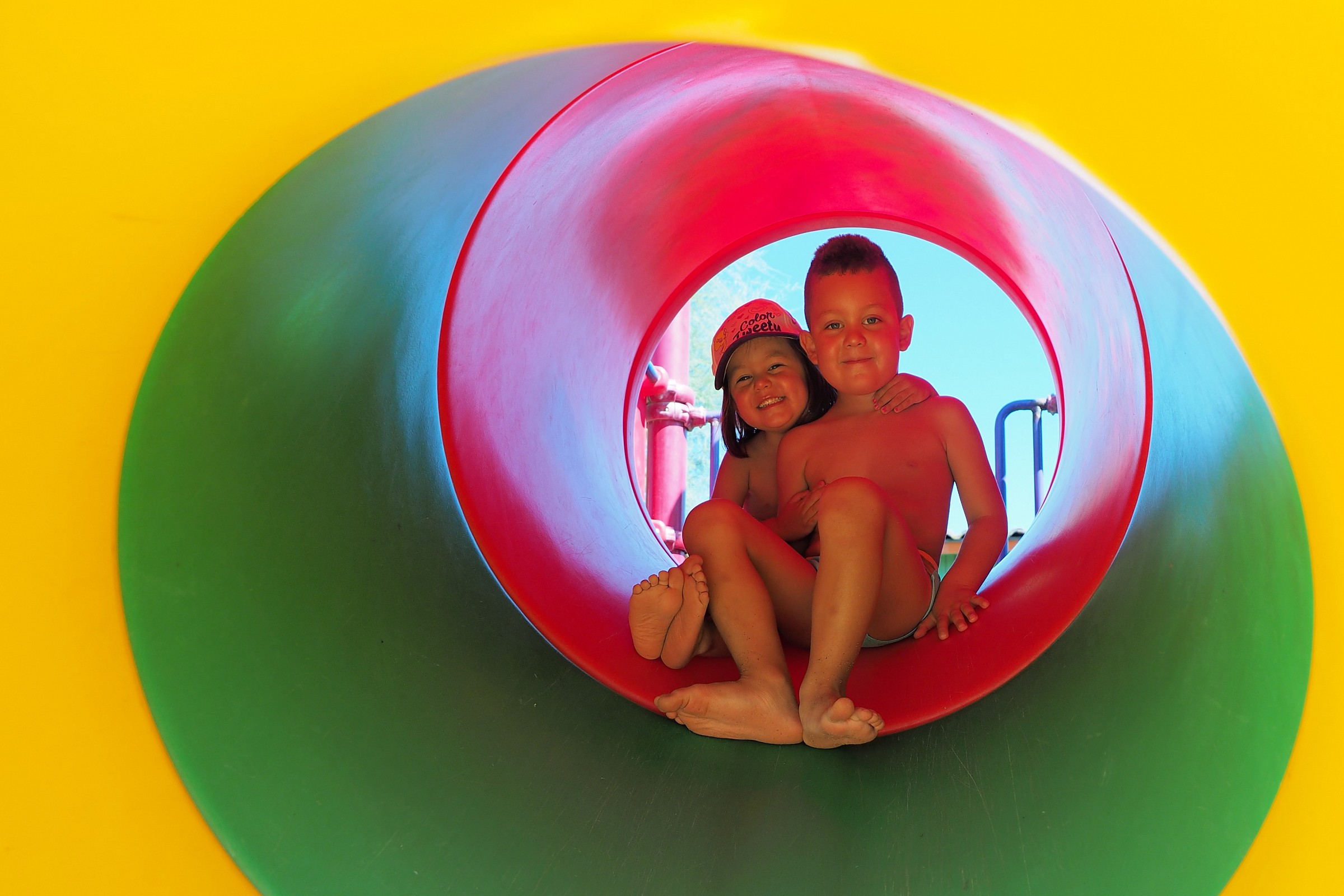 nel tunnel dei colori