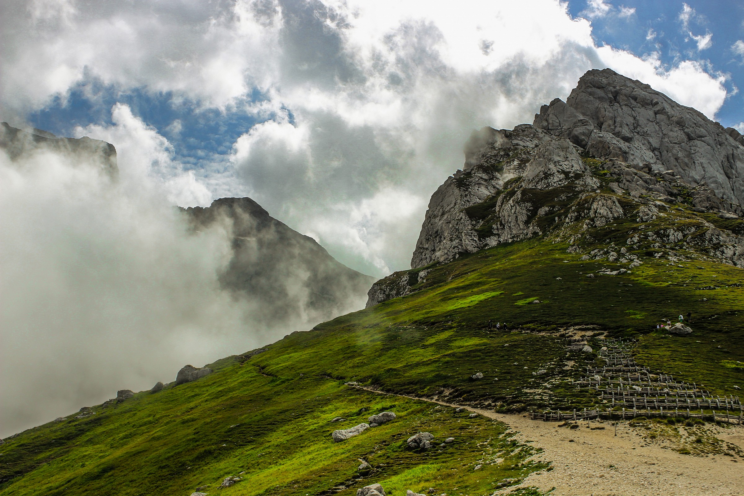 Gran Sasso of Italy