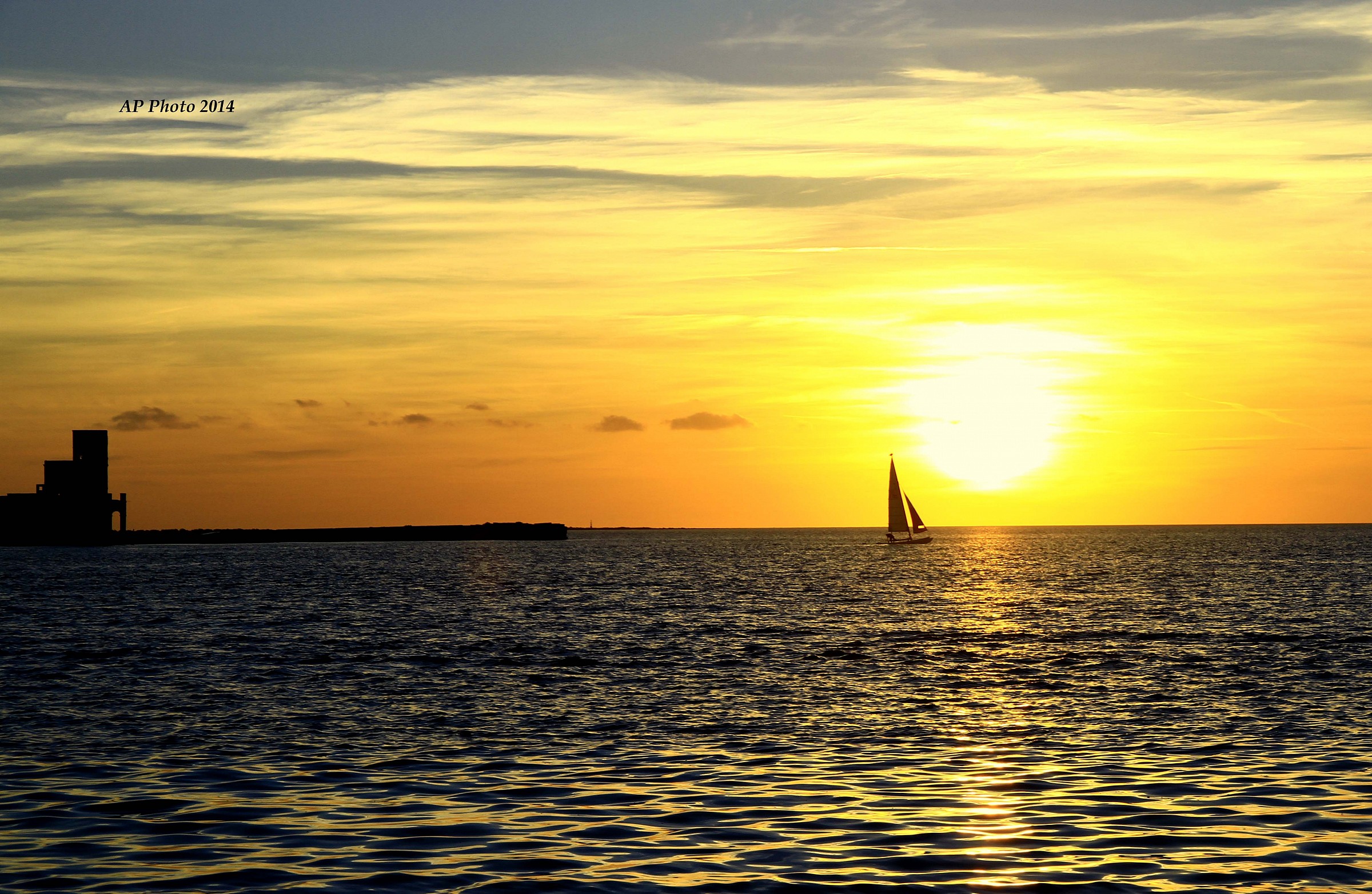 Saline Marsala-sunset sailing