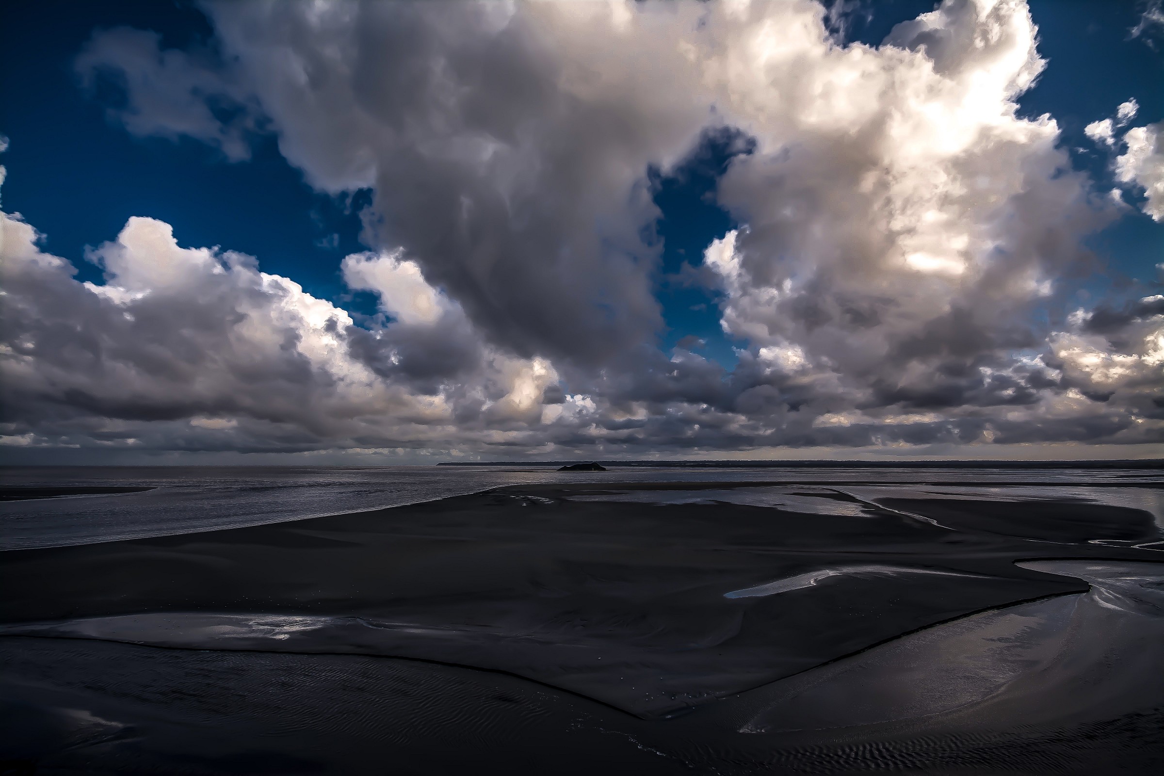 the island.................