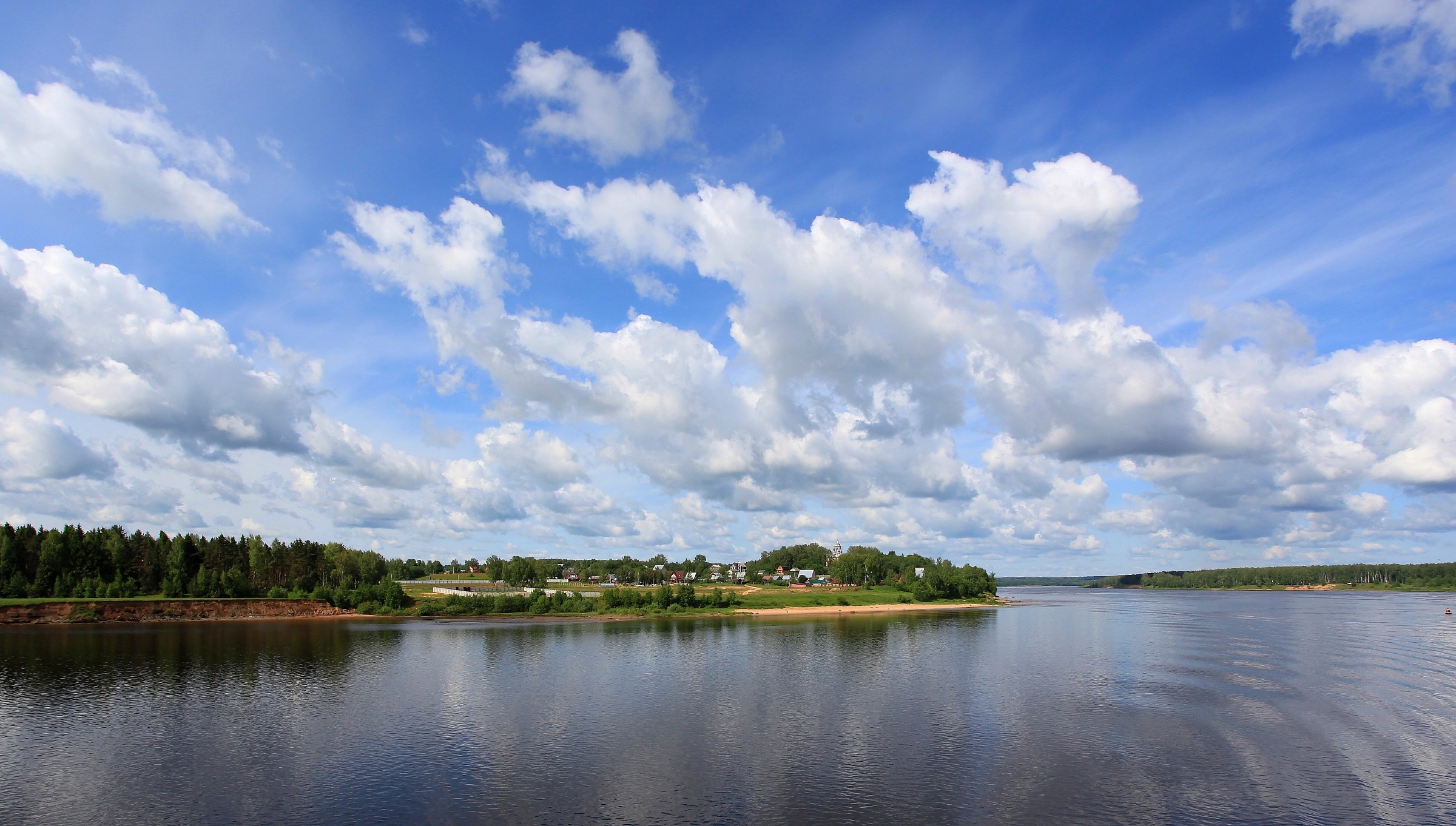 In navigazione sul Volga