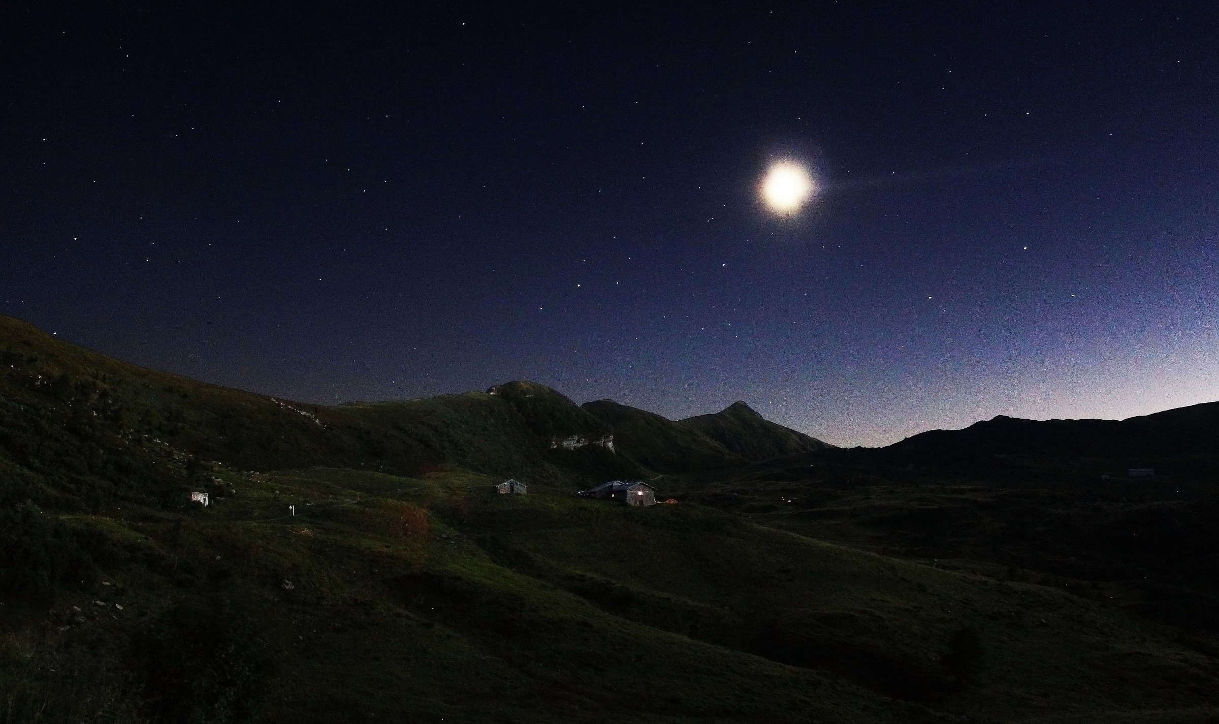 In malga sotto le stelle