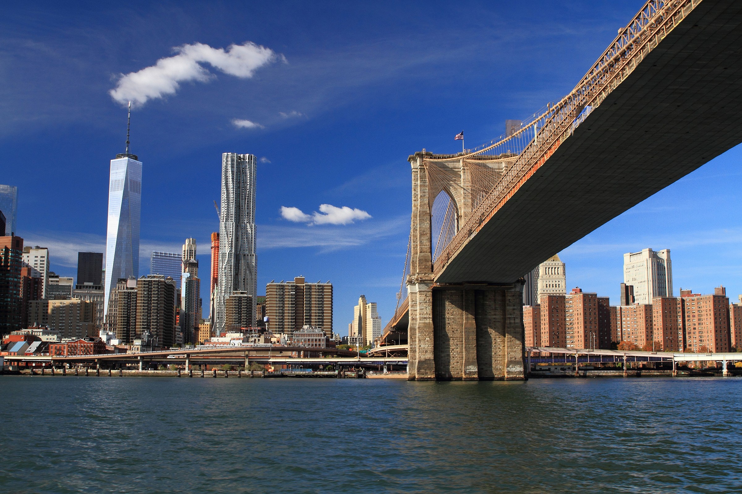 Brooklyn bridge and the giants