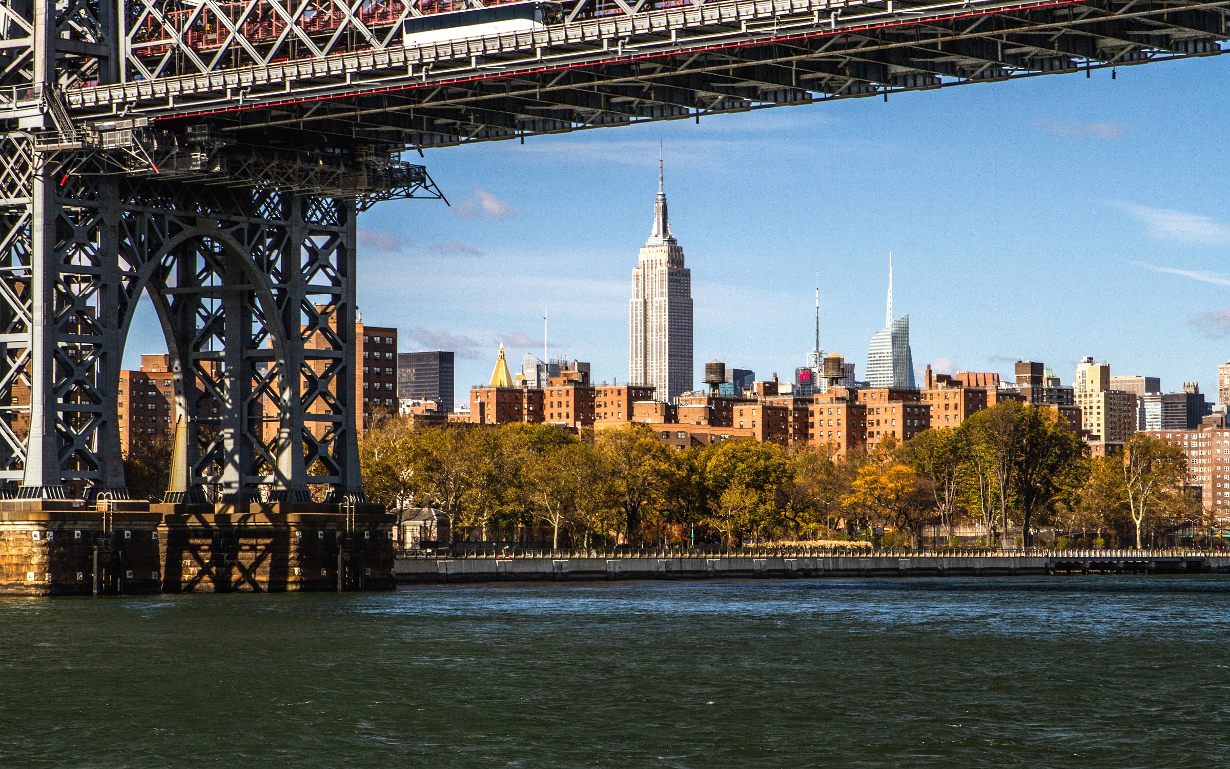 Empire State Building from the East River