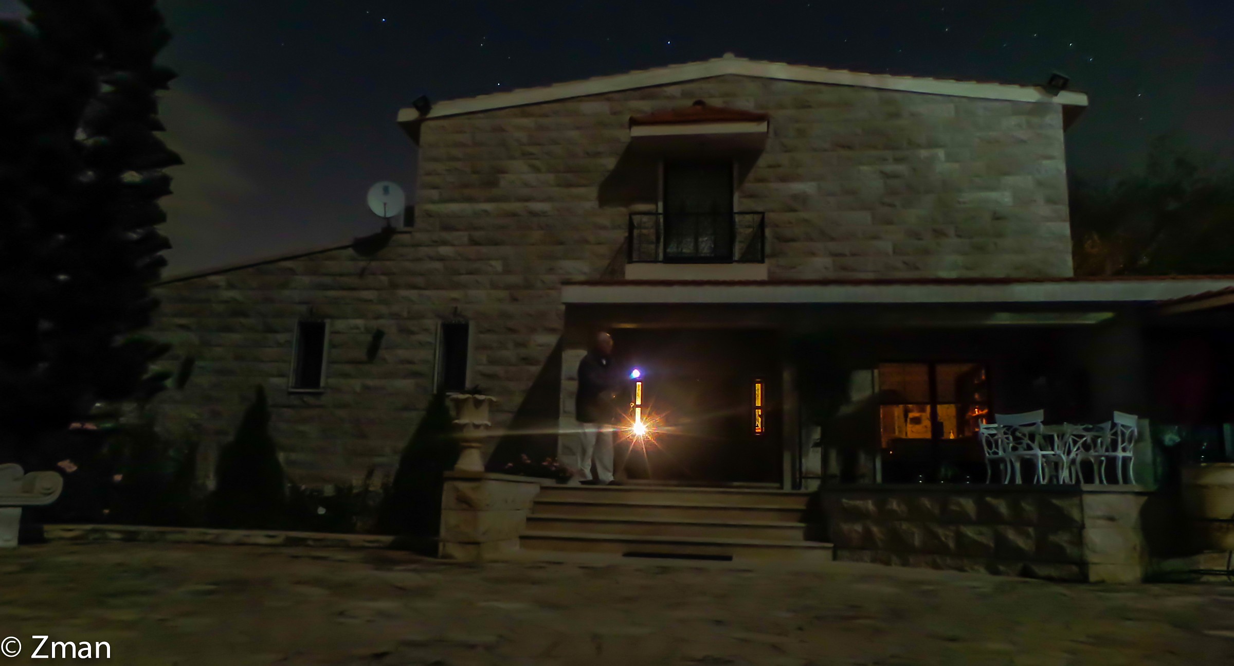 I Tried a Selfie at Night