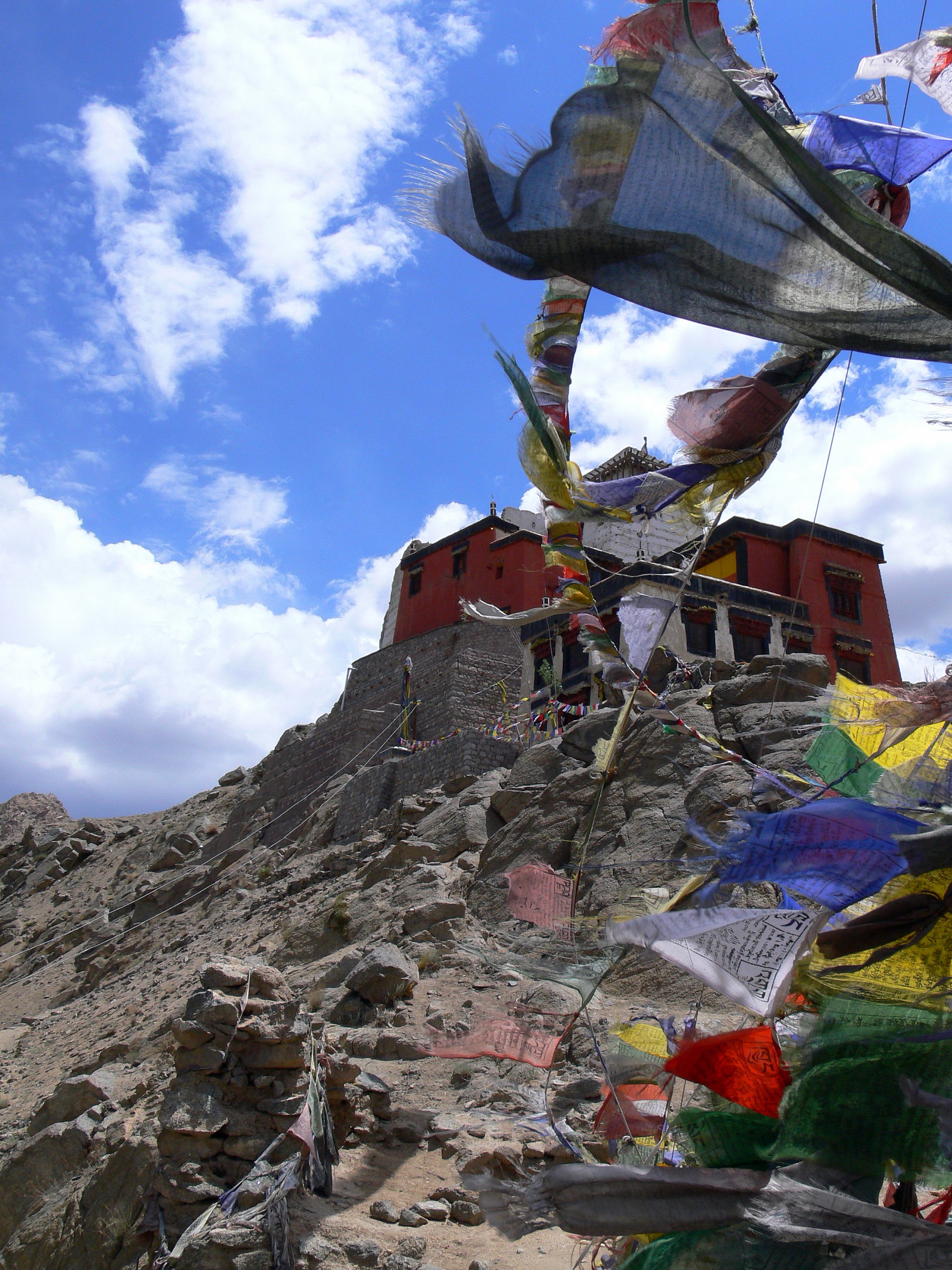 Lung-ta - "Wind Horse" flags of cotton