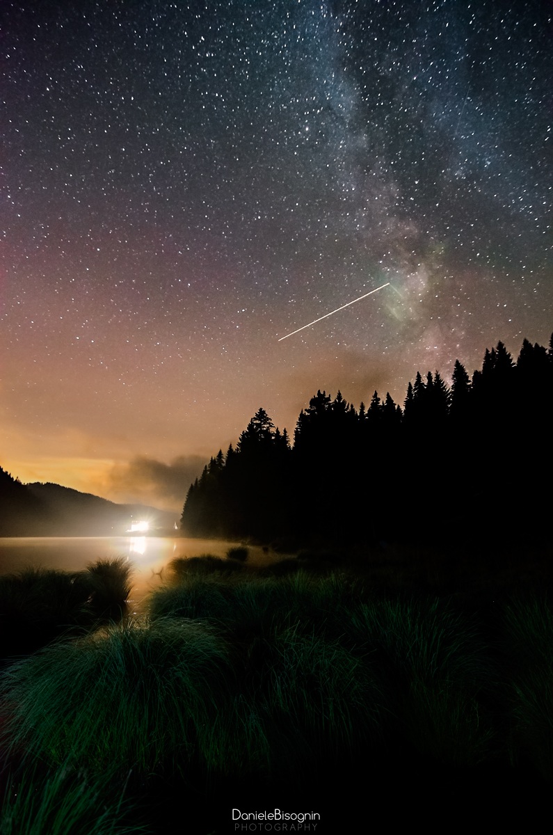 Milky Way from the lake