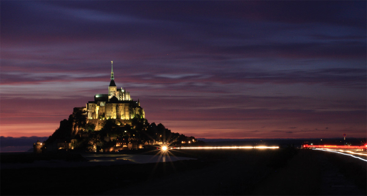 Le Mont Saint Michel, Normandia