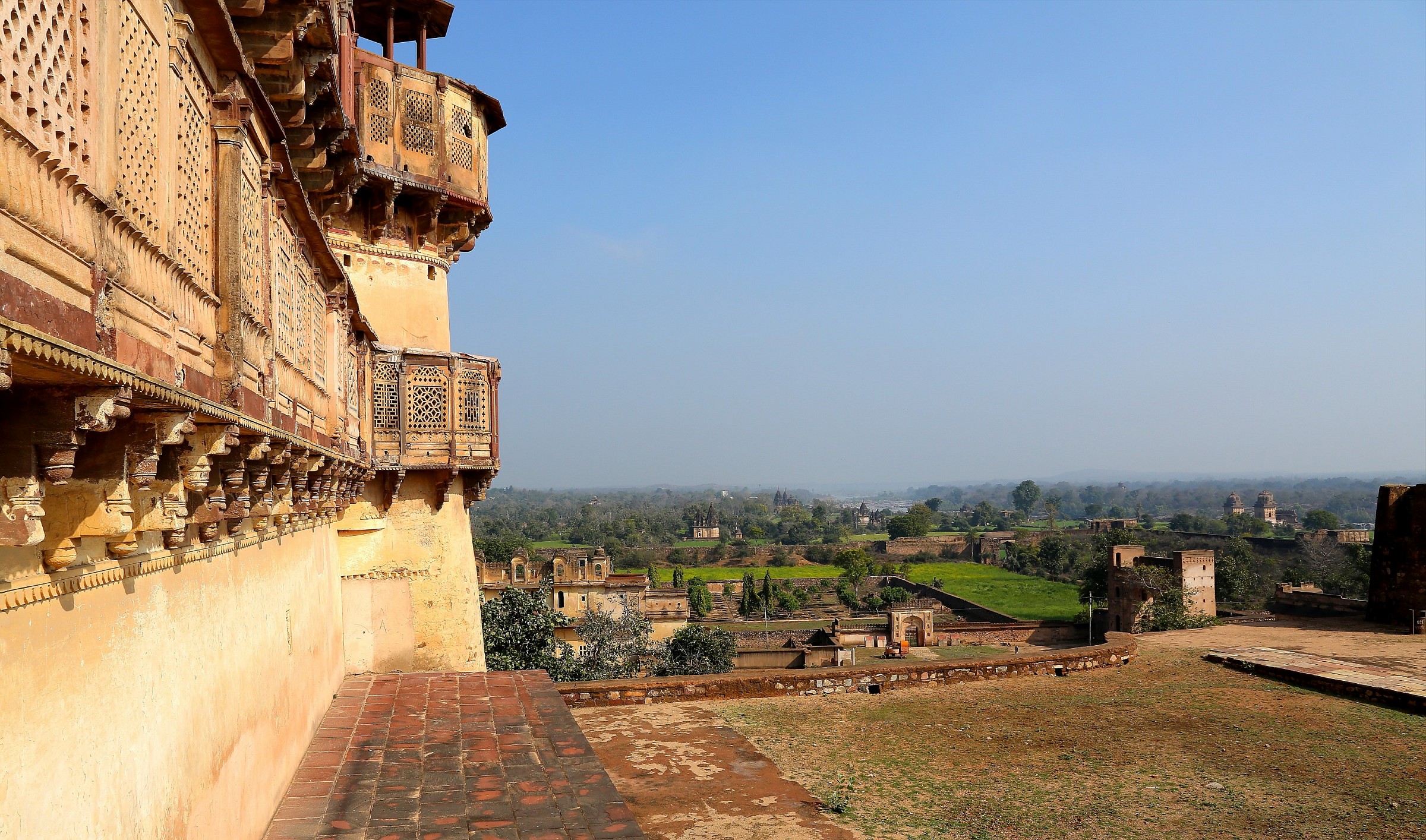 Orcha. Dalla reggia.