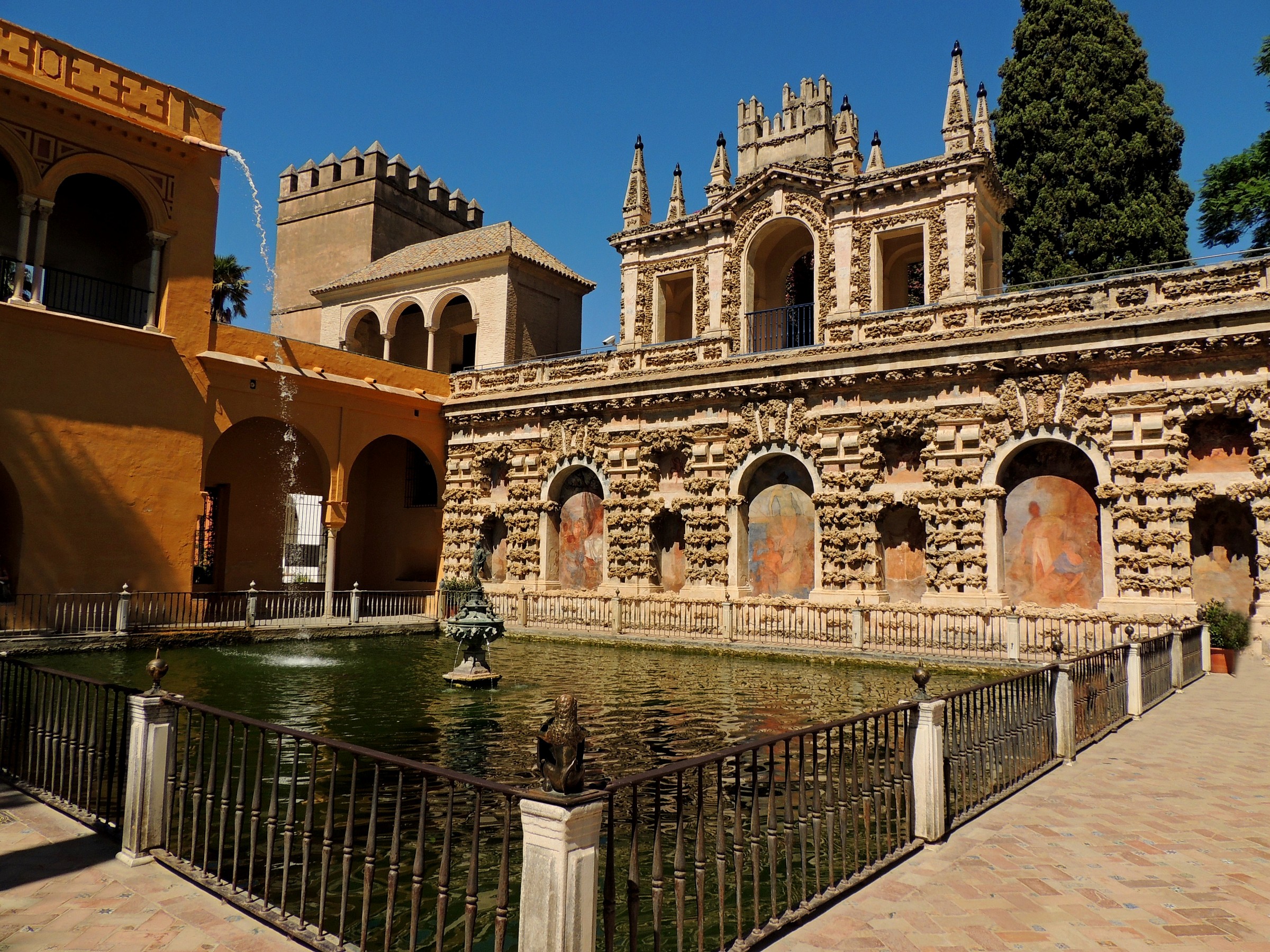 Siviglia: i giardini dell'Alcazar