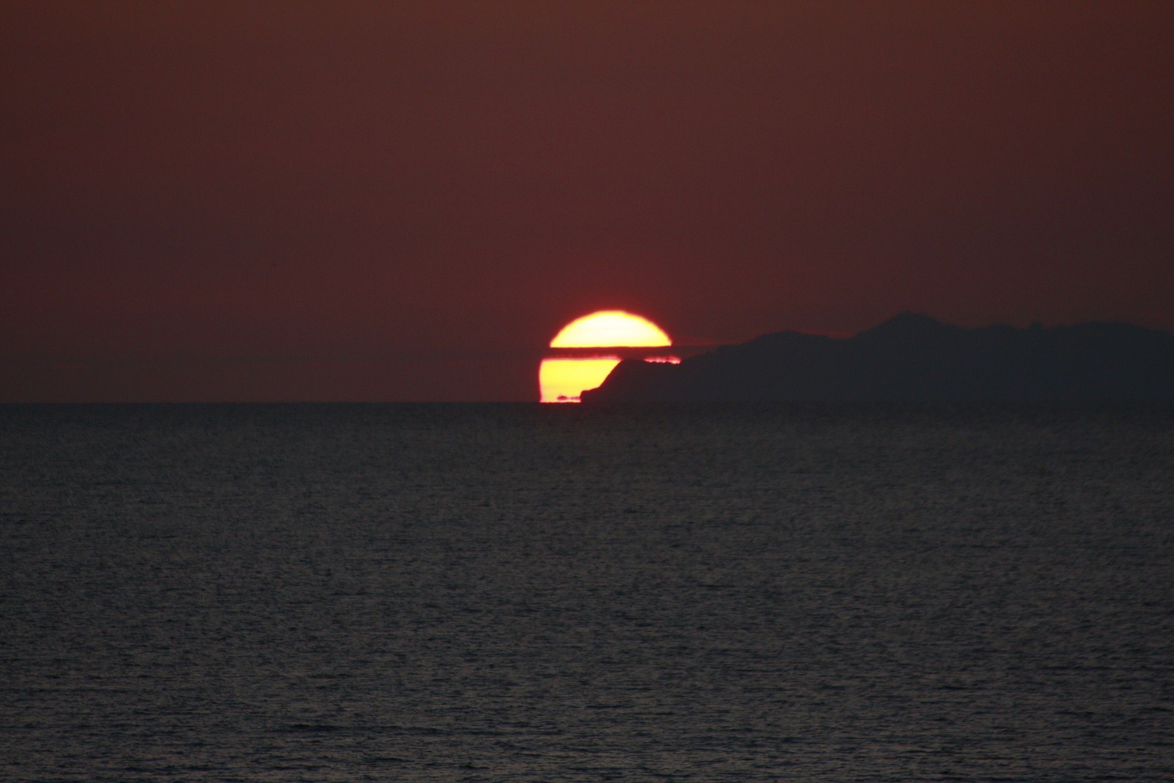 tramonto a Quercianella (Li)