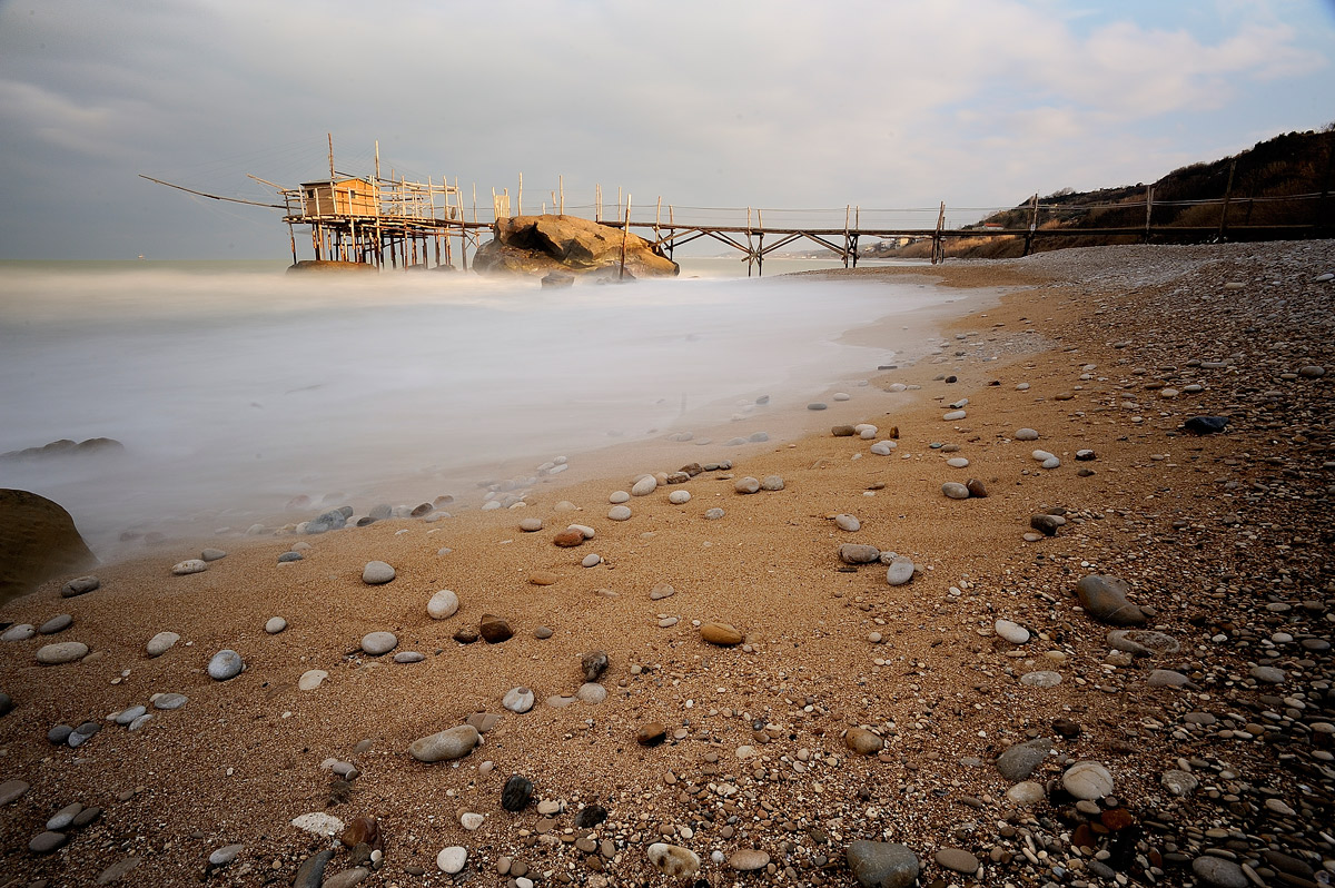 Spiaggia Le MOrgie. Filro ND 1000x B+W Scatto singolo elabor...