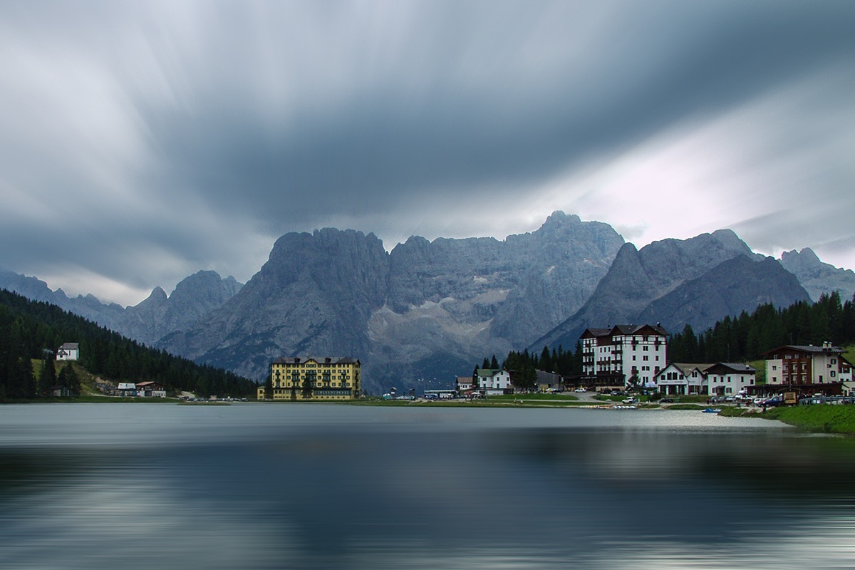 Misurina a gloomy day