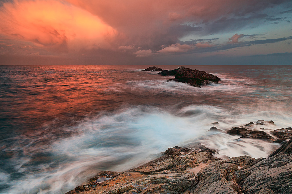 Sunset in Punta Predani