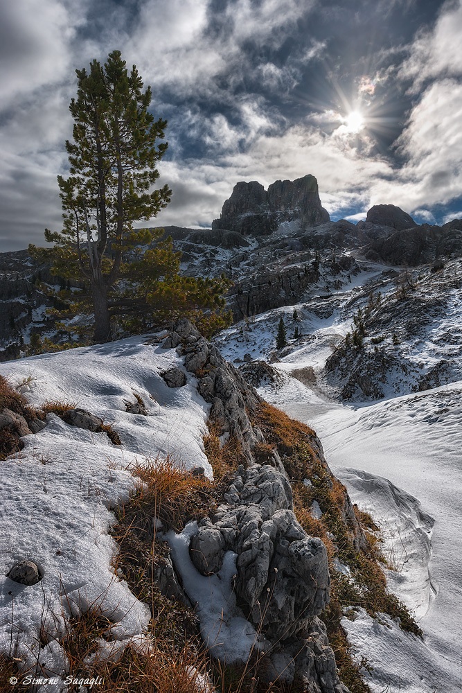 la prima neve mi porta via l'autunno