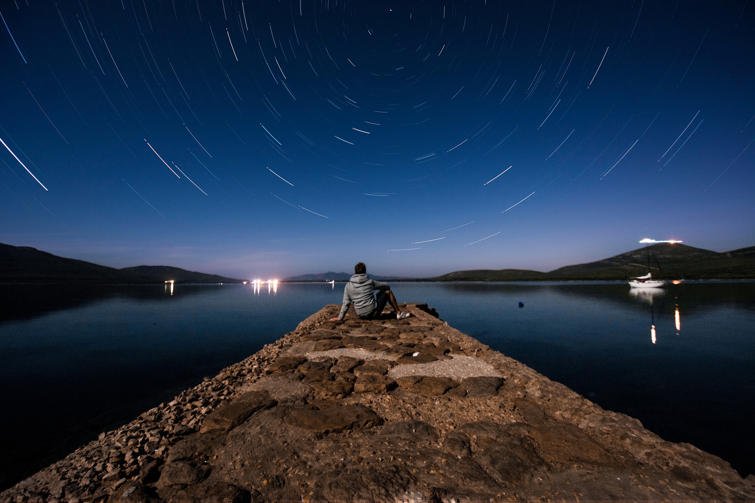 Looking at the stars