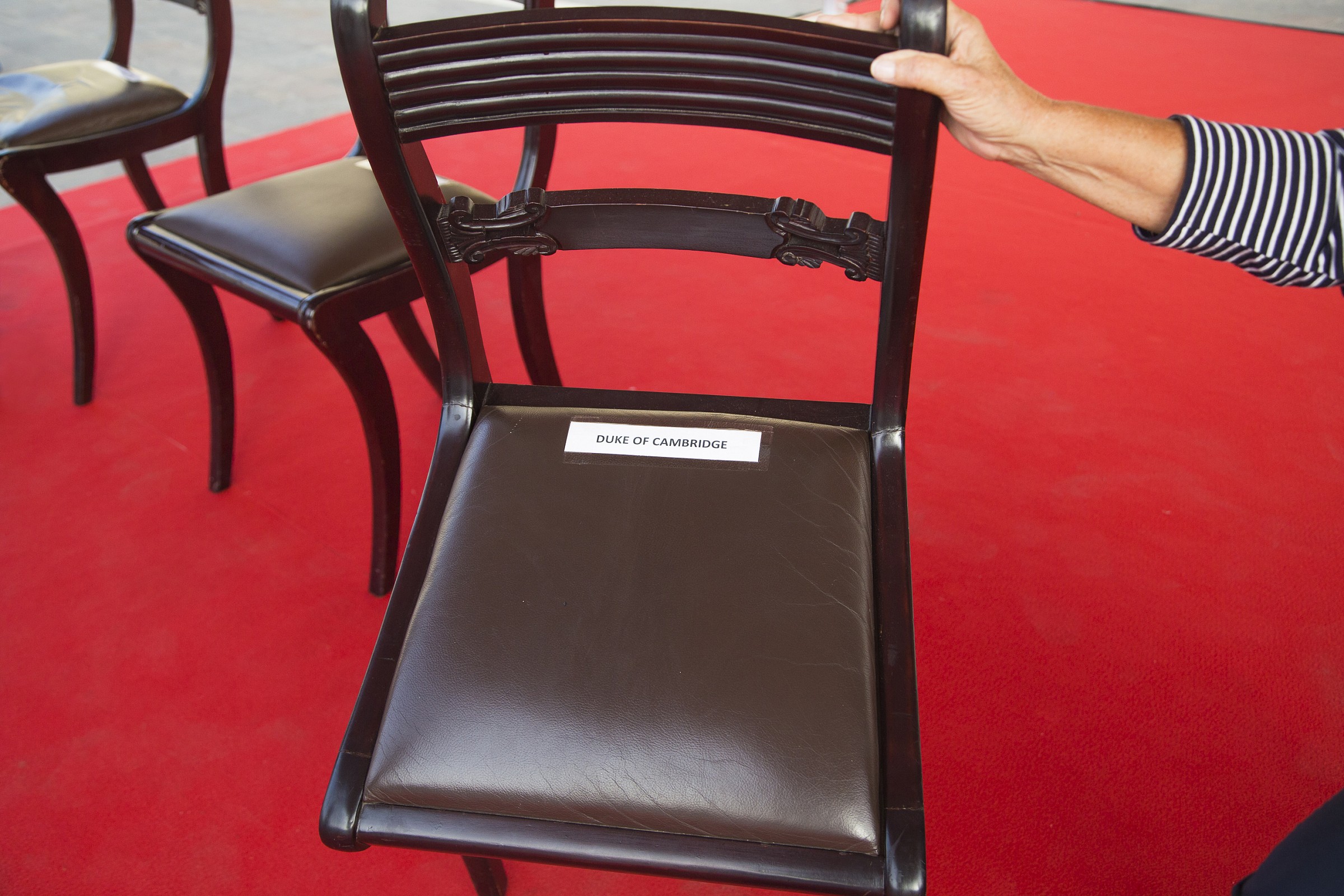 La poltroncina vuota del Duca di Cambridge