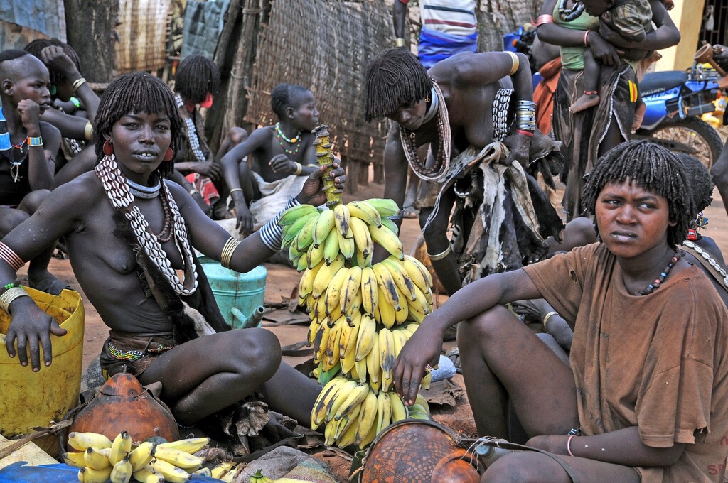 Market girls - Etiopia