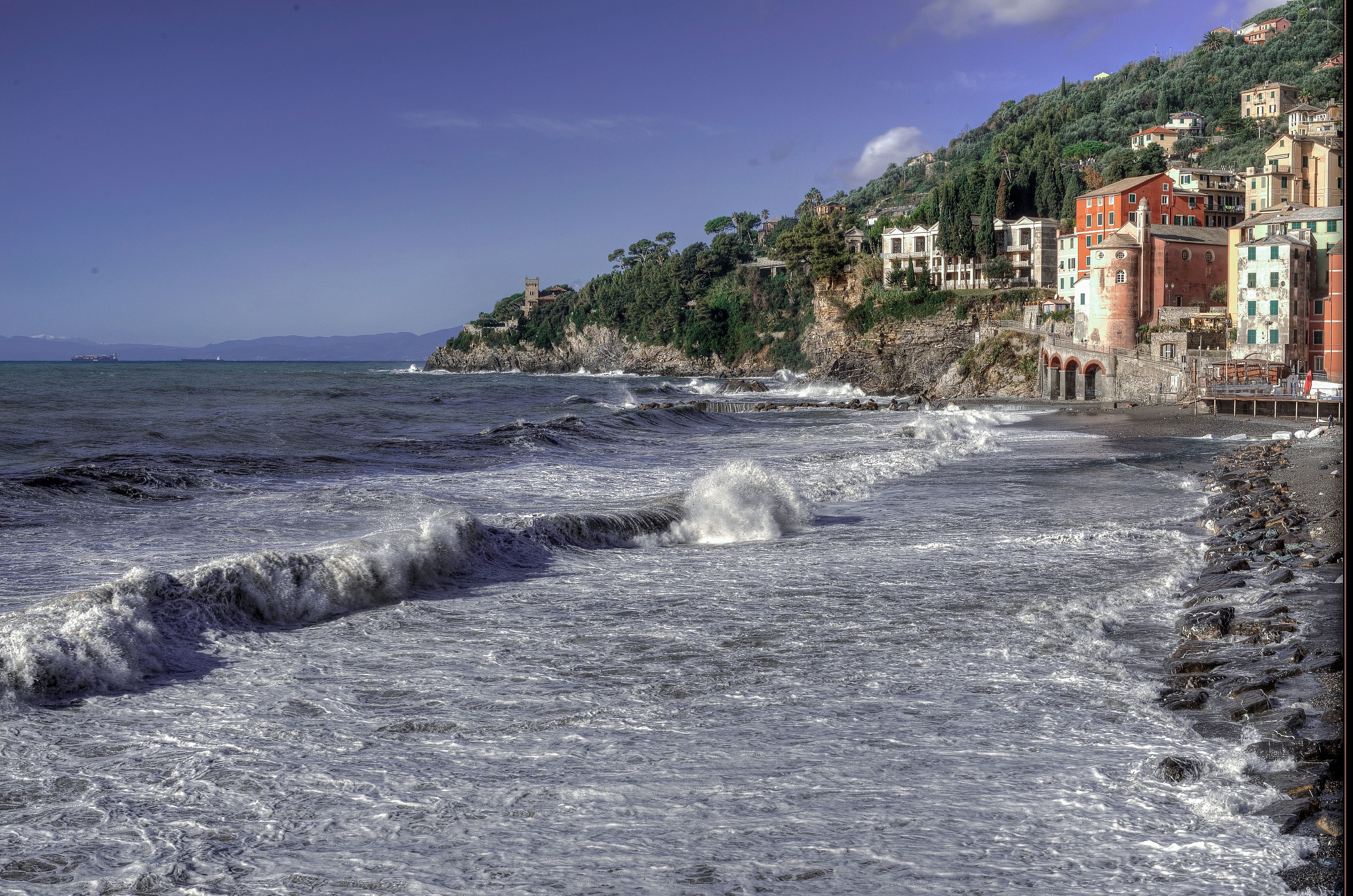 Sori, la mareggiata del 16-11-14