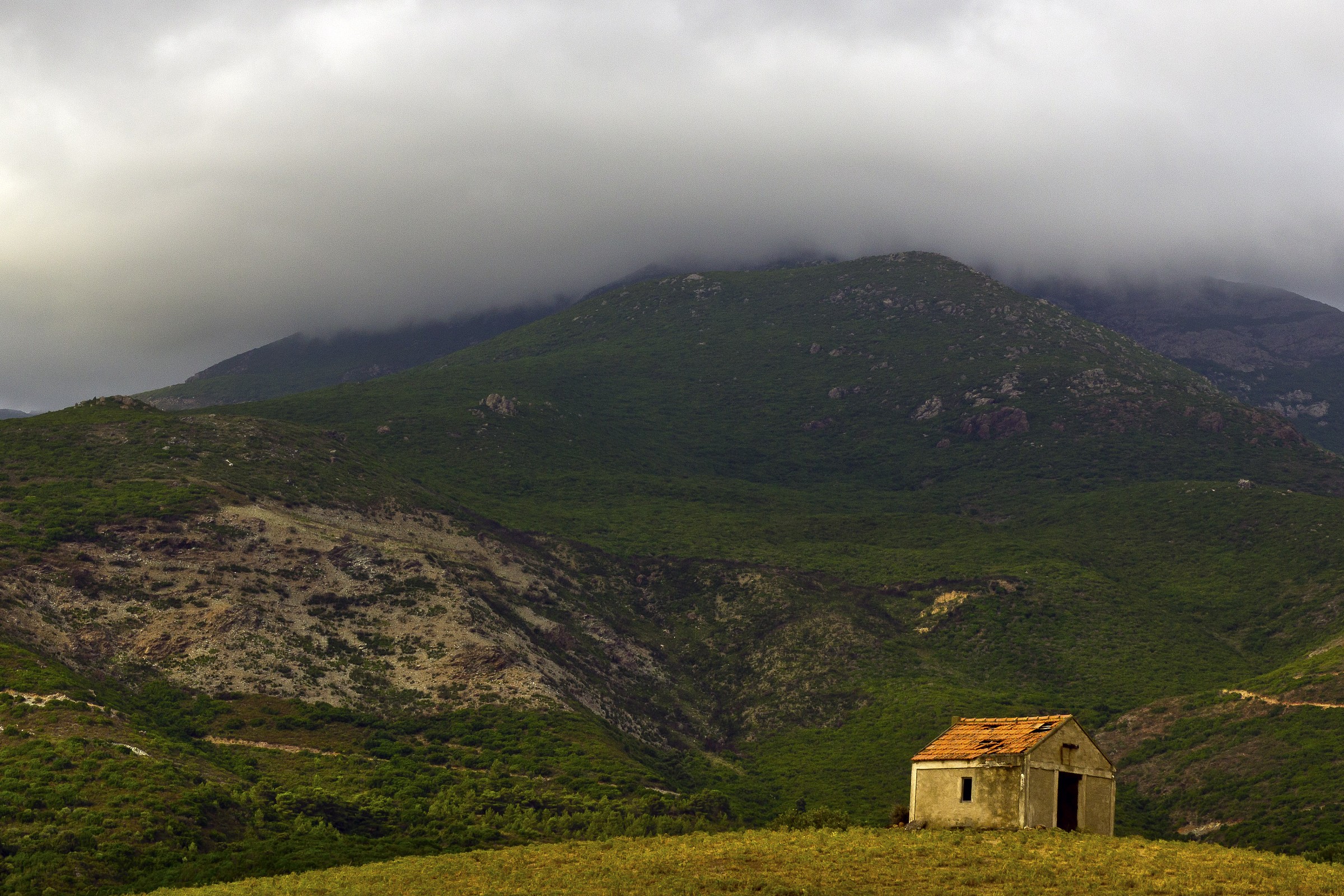 rustic farm in Ile Rousse Corsica