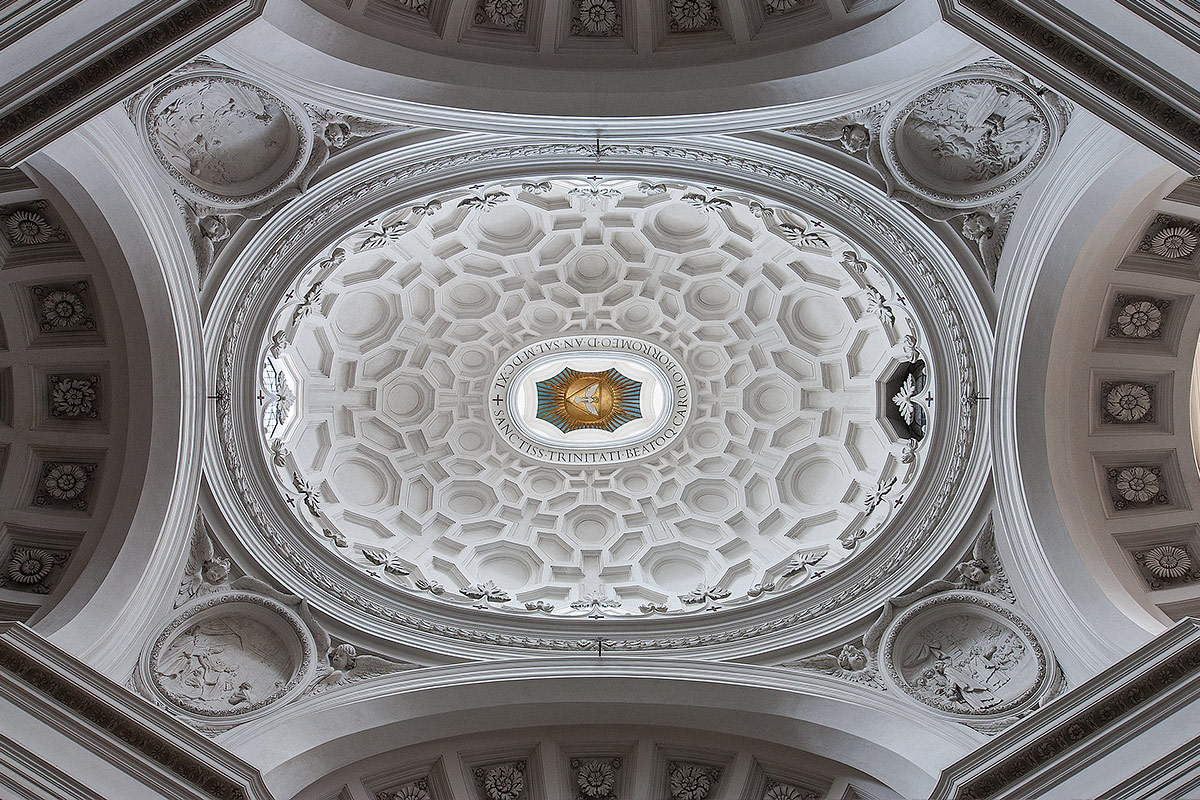 Dome of San Carlo alle Quattro Fontane