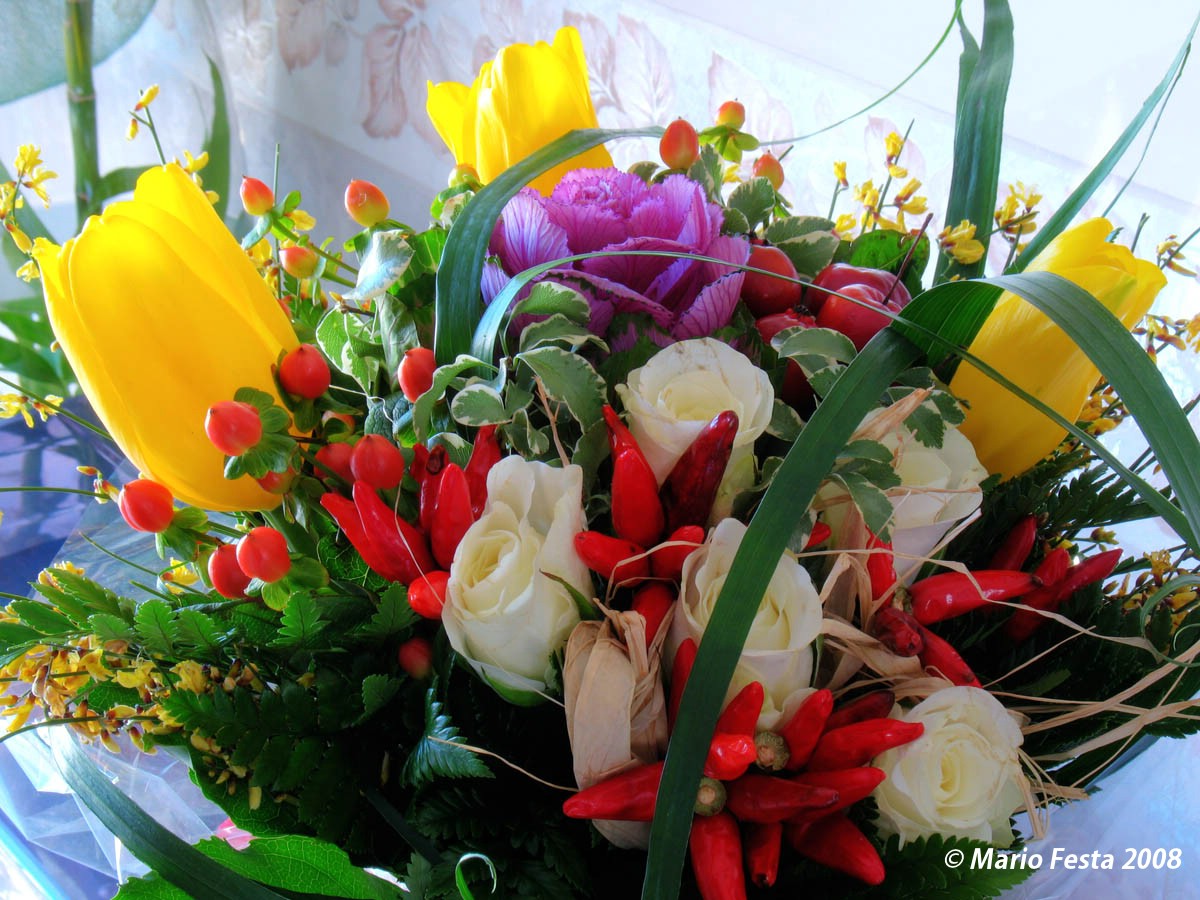 Composizione Fiori HDR