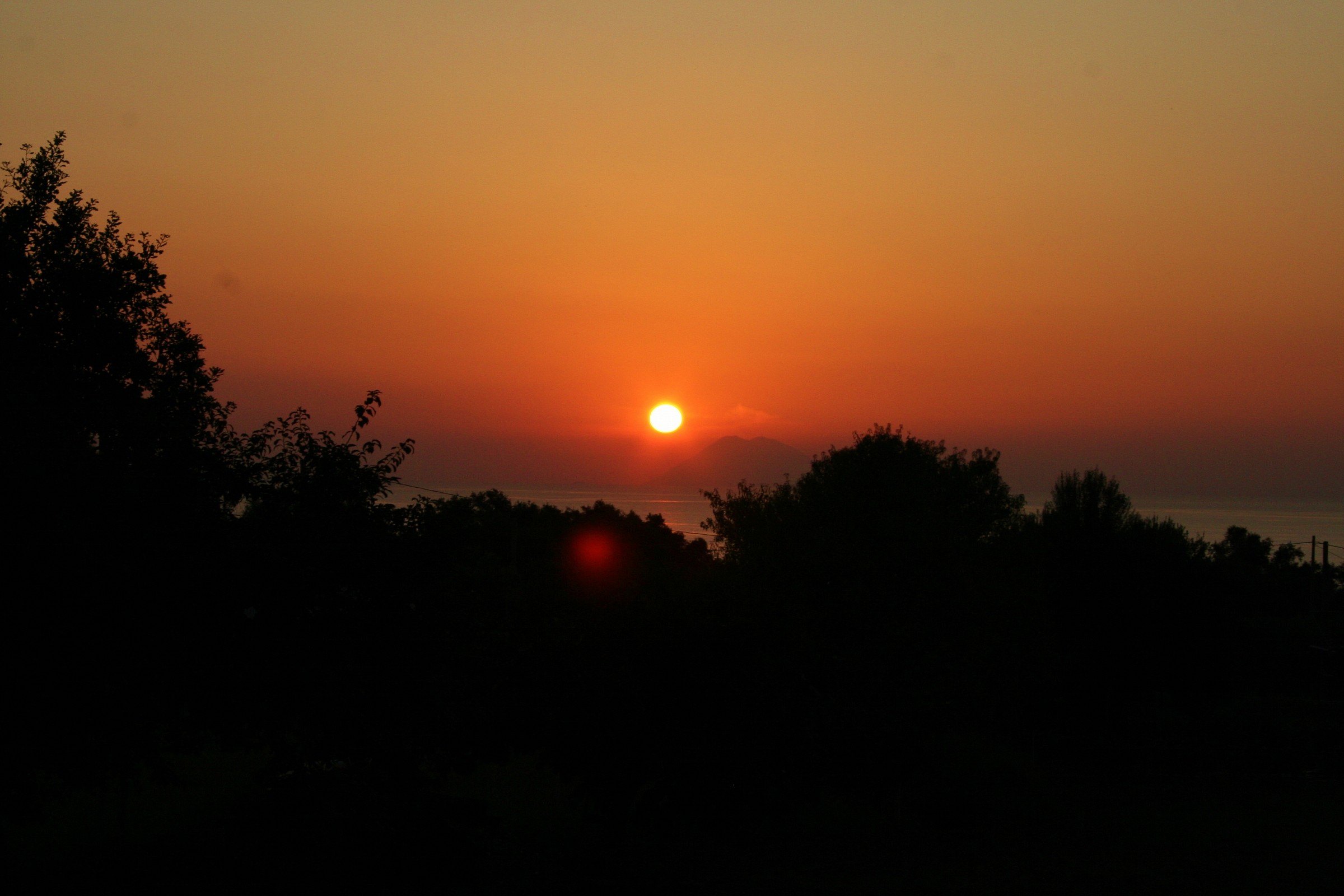 Vulcano Island from Tropea