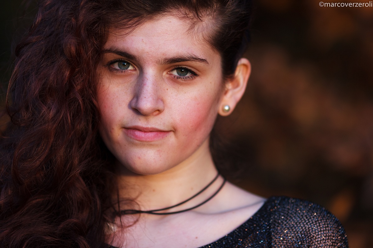 Red hair, red leaves