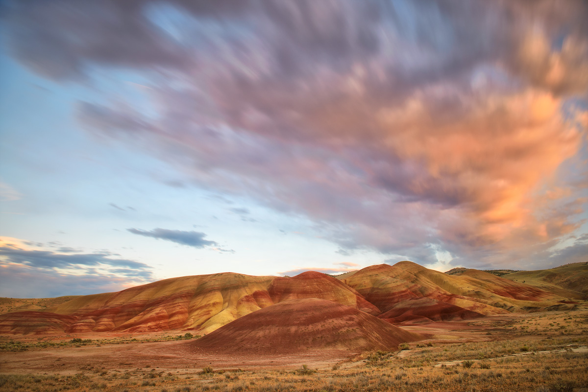 Painted Hills Sunset