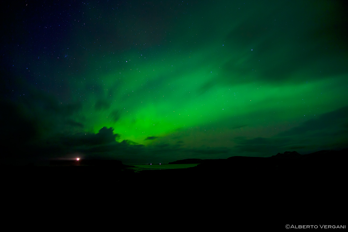 Aurora Borealis - Iceland Reynisfjara