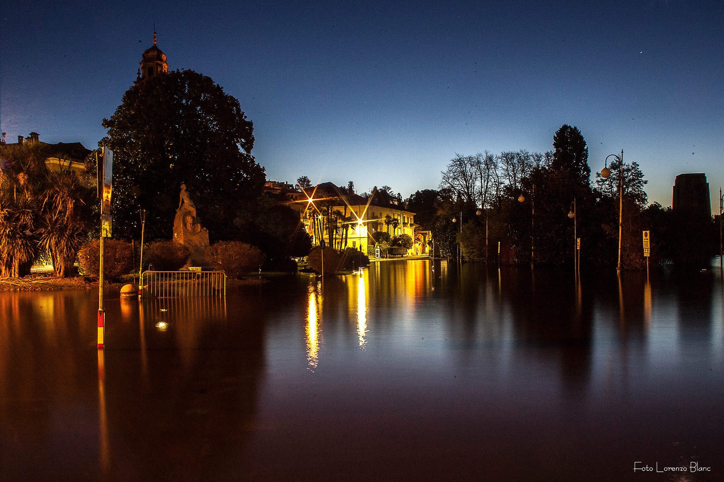 Flooding of Lake Maggiore Pallanza