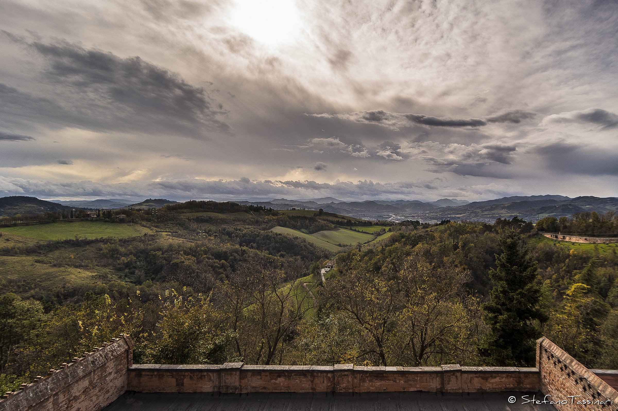 Slope side of Tuscany