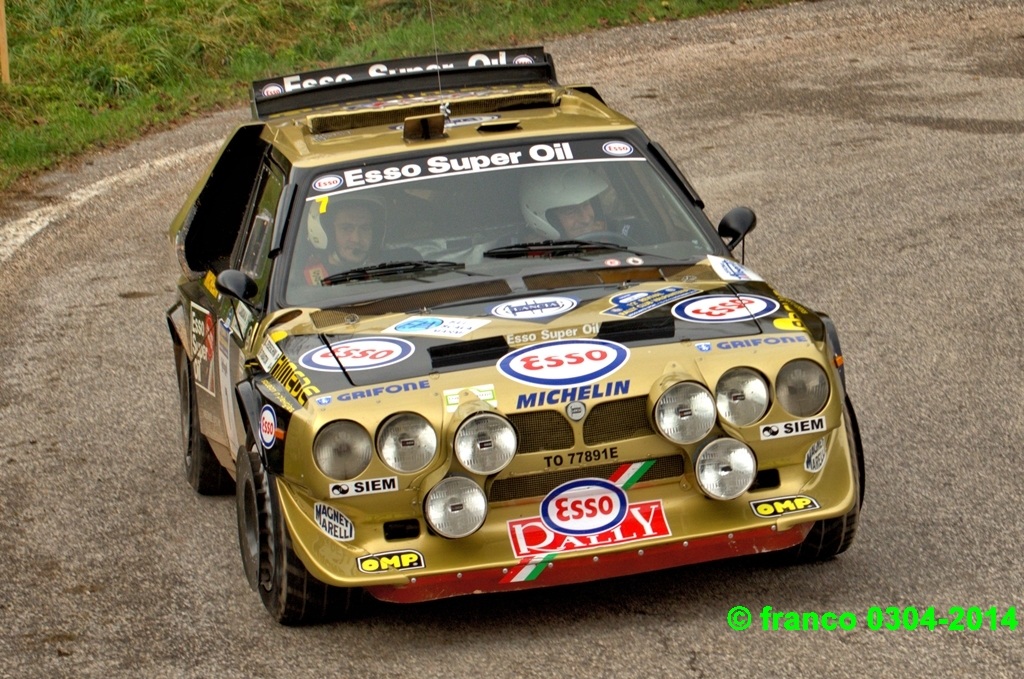 Lancia Delta S 4 scud. of the Griffon - Valpantena revival
